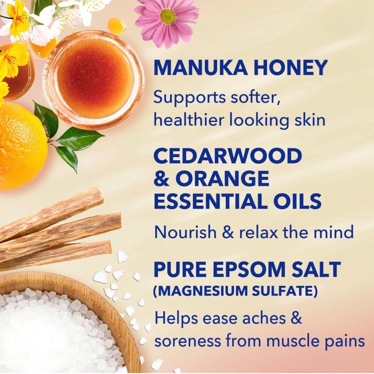 Dr Teal's Honey Blossom Duschgel mit Manuka-Honig, Magnesium und ätherischen Ölen, limitierte Edition, 24 FL OZ, 2er-Pack