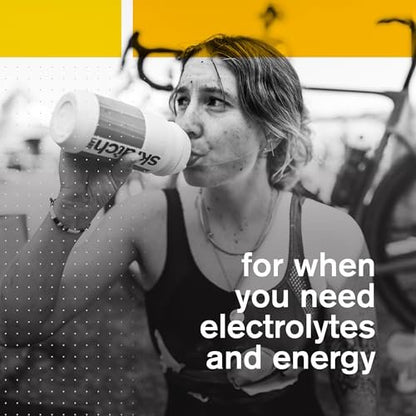 Skratch Labs Hydration Sports Drink Mix mit Koffein – Frucht-Elektrolyt-Pulver für schnelle Hydration & Energie | Mango | 20 Portionen | Vegan, Non-GMO, saubere Inhaltsstoffe