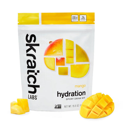Skratch Labs Hydration Sports Drink Mix – Mango – 20 Portionen – Vegan, Non-GMO, saubere Inhaltsstoffe