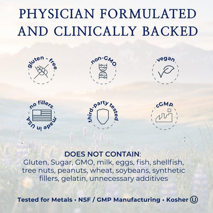 Inwardly Magnesium Glycinat 500mg (als TRAACS Bisglycinat) - Schlaf & Ruhe Unterstützung - Hochabsorbierendes cheliertes Magnesium - 1 Kapsel pro Portion - 2-Monats-Vorrat, 60 vegane Kapseln