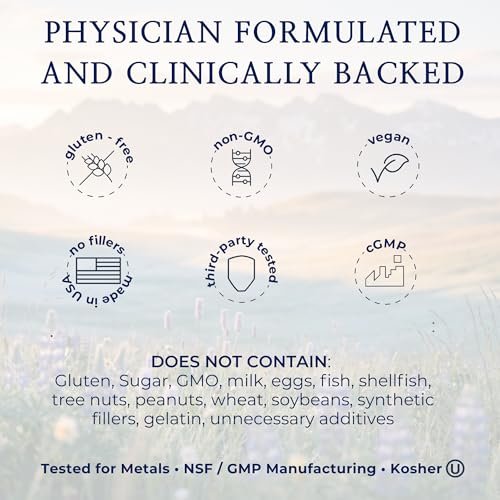 Inwardly Magnesium Glycinat 500mg (als TRAACS Bisglycinat) - Schlaf & Ruhe Unterstützung - Hochabsorbierendes cheliertes Magnesium - 1 Kapsel pro Portion - 2-Monats-Vorrat, 60 vegane Kapseln