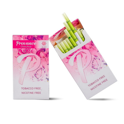 Provence Slim Herbal Zigaretten - Cherry Rose | 2 Packungen (40 Sticks)