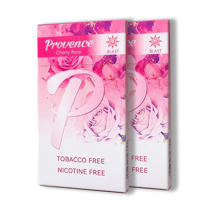 Provence Slim Herbal Zigaretten - Cherry Rose | 2 Packungen (40 Sticks)