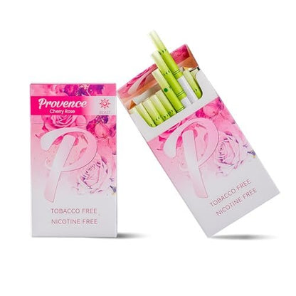 Provence Slim Herbal Zigaretten - Cherry Rose | 2 Packungen (40 Sticks)