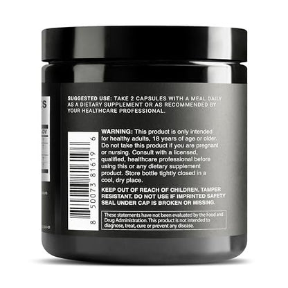 1000 mg Triple Blend Zink-Carnosin-Komplex – Hochdosiert 150 mg Zink-L-Carnosin – mit L-Glutamin und Ulmenrinde – Laborgeprüft – 60 Kapseln