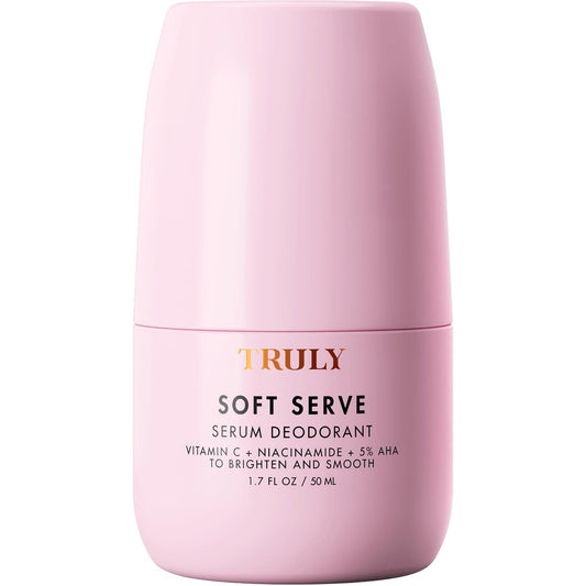 Truly Beauty Soft Serve Serum Deodorant mit Vitamin C, Niacinamid & 5% AHA – 48 ml