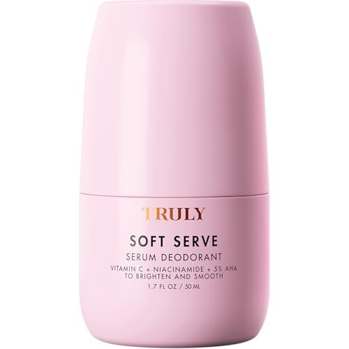 Truly Beauty Soft Serve Serum Deodorant mit Vitamin C, Niacinamid & 5% AHA – 48 ml