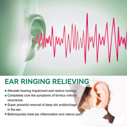 Tinnitus Relief Tropfen, Ohrenschmalzentfernung, Ohrenentzündungsbehandlung für Erwachsene – Lindert Ohrenschmerzen und Entzündungen (1 Stück)