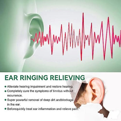 Tinnitus Relief Tropfen, Ohrenschmalzentfernung, Ohrenentzündungsbehandlung für Erwachsene – Lindert Ohrenschmerzen und Entzündungen (1 Stück)