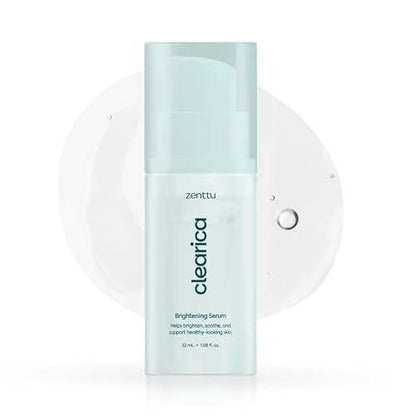 ZENTTU Korean Brightening Serum mit Centella Asiatica, Madecassoside und Asiaticoside für ungleichmäßigen Teint und dunkle Flecken – Leichtes Glow Serum, 1,08 fl oz