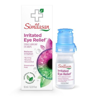 Similasan Irritated Eye Relief Drops – Natürliche Linderung bei gereizten Augen, 10 ml