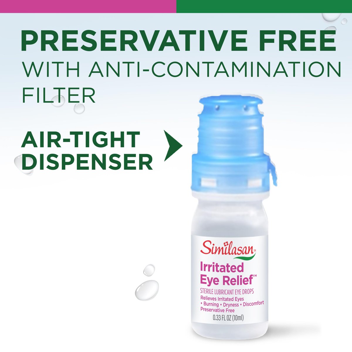 Similasan Irritated Eye Relief Drops – Natürliche Linderung bei gereizten Augen, 10 ml
