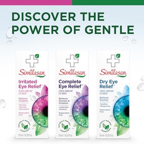 Similasan Irritated Eye Relief Drops – Natürliche Linderung bei gereizten Augen, 10 ml