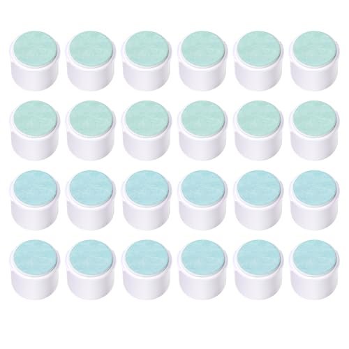 24-teilige Ersatzpads für elektrische Nagelfeile, passend für Frida Baby Nagelfeile (Grün: 6-12M; Blau: 12+M Babys)