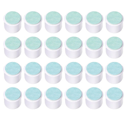 24-teilige Ersatzpads für elektrische Nagelfeile, passend für Frida Baby Nagelfeile (Grün: 6-12M; Blau: 12+M Babys)