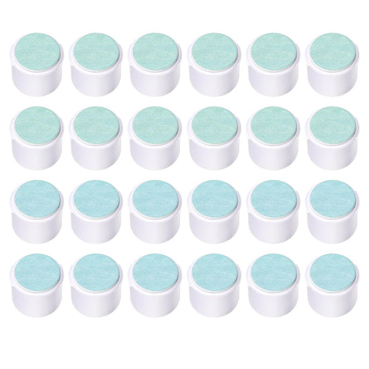 24-teilige Ersatzpads für elektrische Nagelfeile, passend für Frida Baby Nagelfeile (Grün: 6-12M; Blau: 12+M Babys)
