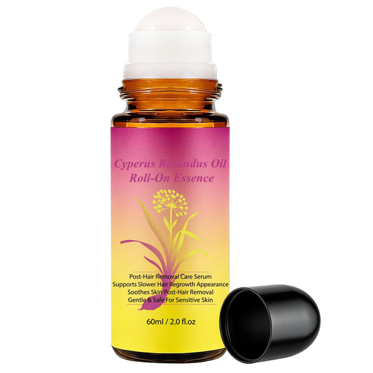 Cyperus Rotundus Öl – Natürliches Zyperngrasöl zur Haarwachstumsreduzierung, Hautberuhigung & Porenverfeinerung für alle Hauttypen (1 Stück, 60 ml)