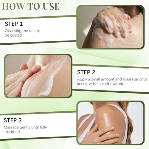 rexibuz 2er-Pack Magnesium Creme mit MSM & Arnika, schnell einziehende & nicht fettende Feuchtigkeitslotion, sanfte Formel zur Beruhigung der Haut, 50g/1,76 oz