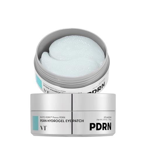 VT COSMETICS PDRN Hydrogel Augenpflaster (60 Patches / 30 Paare) – Anti-Aging Augenpflaster gegen dunkle Ringe, Schwellungen & Fältchen, veganes PDRN, Retinal & Kollagen, feuchtigkeitsspendend, Koreanische Hautpflege