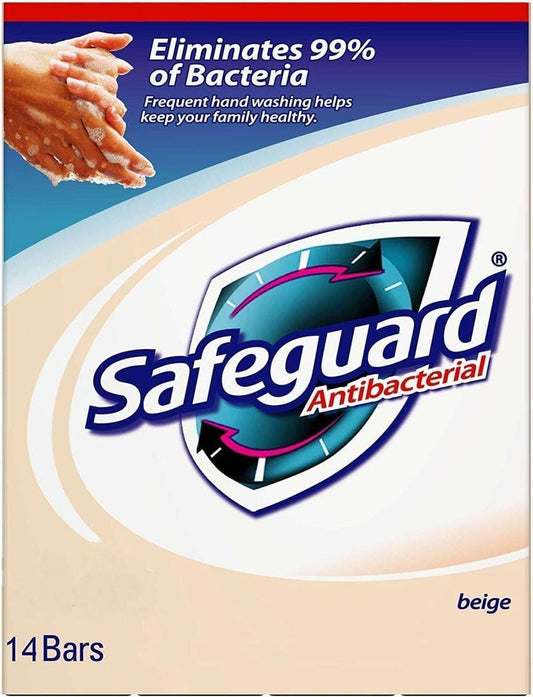 Safeguard Antibakterielle Seife 14 x 113 g – Schützende Seifenstangen für die ganze Familie