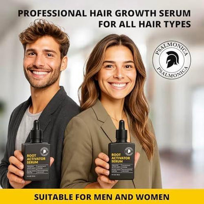 Root Activator Haarwuchs Serum: Kopfhaut Serum gegen Haarausfall und zur Regeneration – Natürliche Haaröle für Haarwachstum für Männer und Frauen (1 Fl Oz (Packung mit 1))