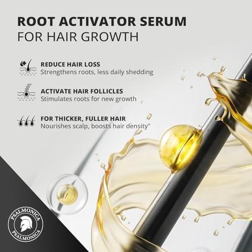 Root Activator Haarwuchs Serum: Kopfhaut Serum gegen Haarausfall und zur Regeneration – Natürliche Haaröle für Haarwachstum für Männer und Frauen (1 Fl Oz (Packung mit 1))