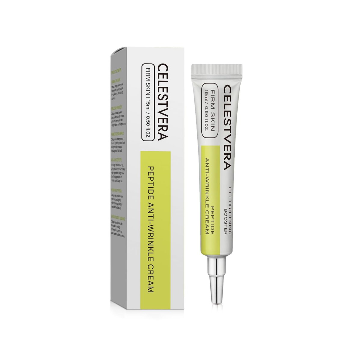Celestvera Retinol Shot Faltenglättende Straffungscreme – 0,1% Retinal, 3% Matryxyl, Hochwirksames Retinoid-Serum für das Gesicht – Unterstützt Hautelastizität und Porenklarheit