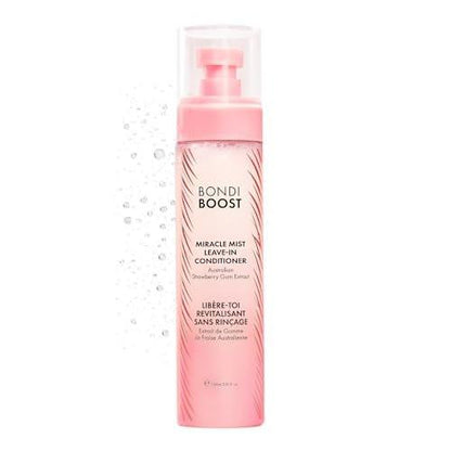 BONDIBOOST Miracle Mist Leave In Conditioner [5,07 Fl Oz] – 2-in-1 Hitzeschutzspray & Pflegemist für entwirrtes Glashaar, mit Biotin & Erdbeerextrakt, sulfat- & parabenfrei