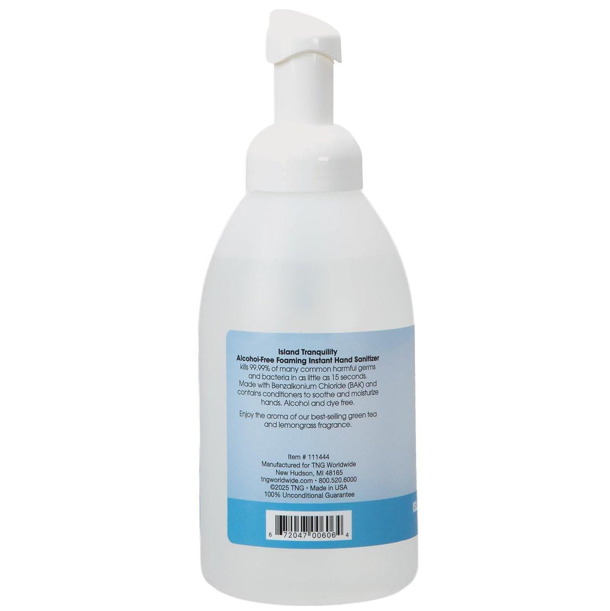 ForPro Alcoholfreier Schaum-Handreiniger, feuchtigkeitsspendend, farbstofffrei, Island Tranquility Duft, 20 Fl Oz