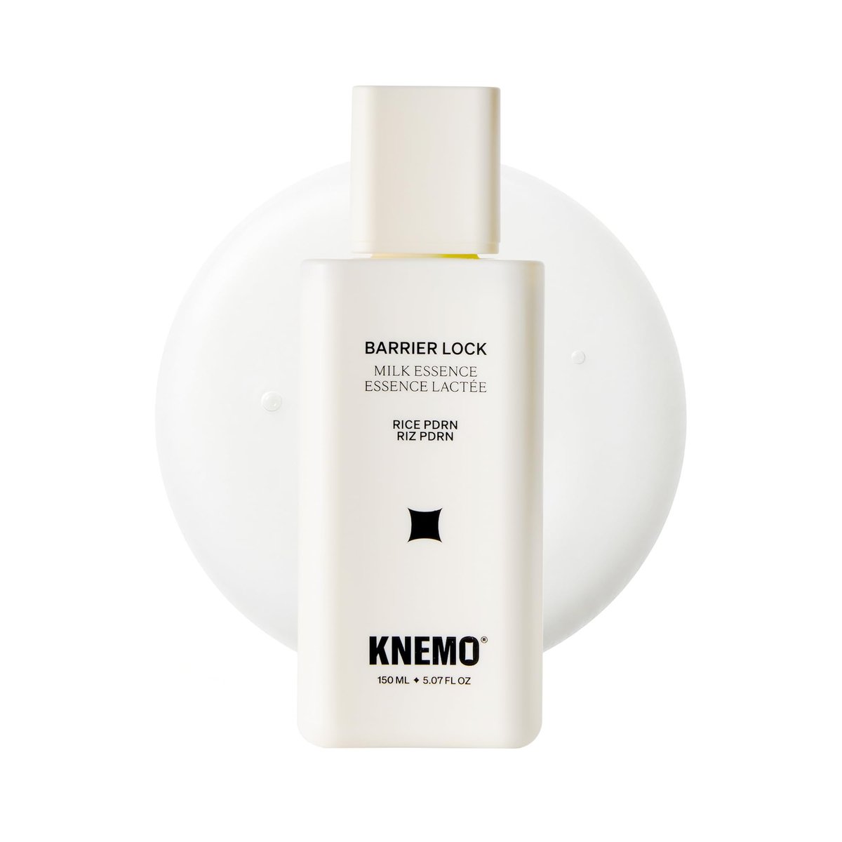 KNEMO BARRIER LOCK Rice PDRN Milk Essence – Intensive Feuchtigkeitspflege mit 6 Ceramiden für trockene, empfindliche & gereizte Haut (150 ml)