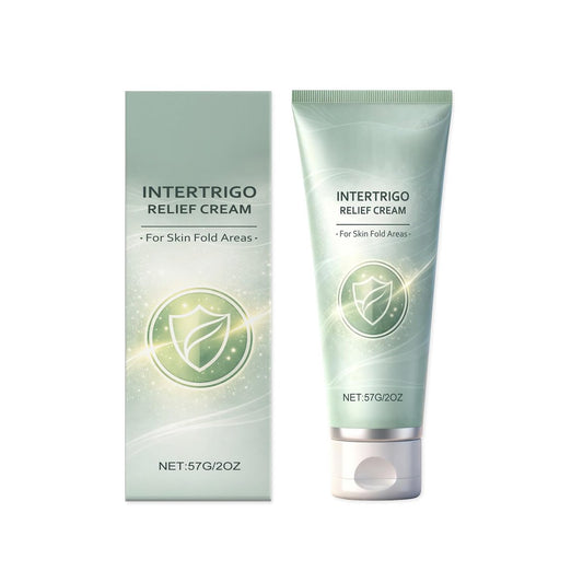 Intertrigo-Creme zur Behandlung & Linderung – Fortschrittliche Windelcreme mit Zinkoxid & Undecylensäure – Nicht fettender Hautschutz für Innenschenkel, Achseln, Hautfalten – Feuchtigkeitskontrolle, 2 Oz