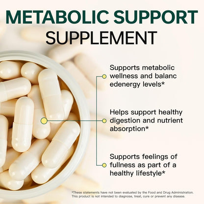 Bivinke GLP-1 Supplement Support – 90 Kapseln für metabolisches Gleichgewicht und Fitnessziele