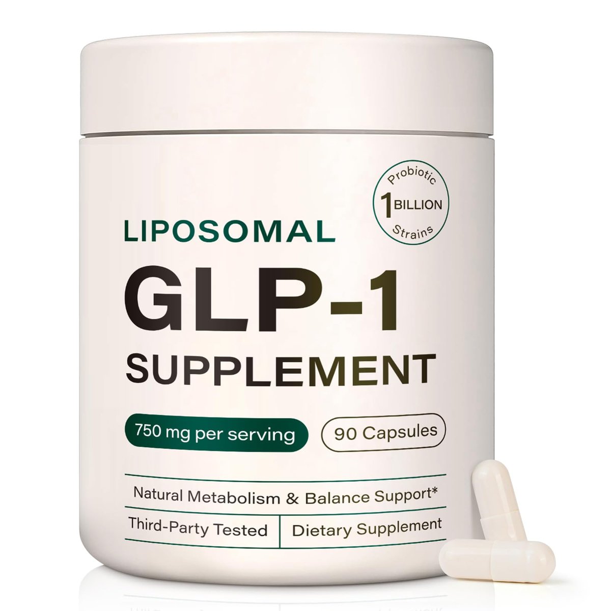 Bivinke GLP-1 Supplement Support – 90 Kapseln für metabolisches Gleichgewicht und Fitnessziele