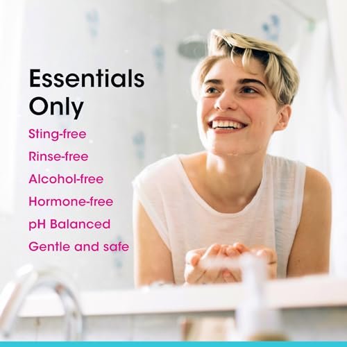 vH essentials Intimer Reinigungsspray mit Hypochloriger Säure 89 ml – Sanfte, pH-ausgewogene Damenhygiene für Geruchskontrolle, Frische & Komfort – Alkoholfrei, Brennt Nicht