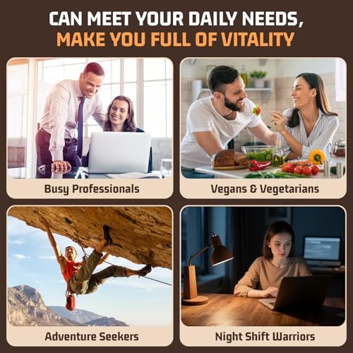 Nature Echo 20-in-1 Pilz-Kaffee mit Ashwagandha | Löwenmähne, Reishi, Cordyceps & mehr - Koffeinarmes Instant-Kaffeepulver für Fokus, Energie, Immun- und Darmunterstützung | 2,5 Unzen | Zuckerfrei
