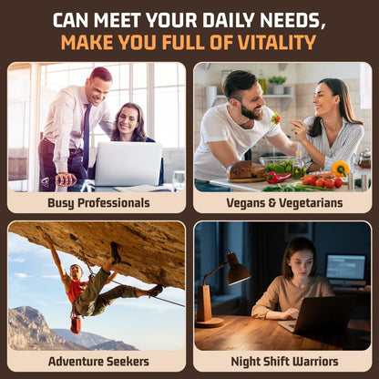 Nature Echo 20-in-1 Pilz-Kaffee mit Ashwagandha | Löwenmähne, Reishi, Cordyceps & mehr - Koffeinarmes Instant-Kaffeepulver für Fokus, Energie, Immun- und Darmunterstützung | 2,5 Unzen | Zuckerfrei