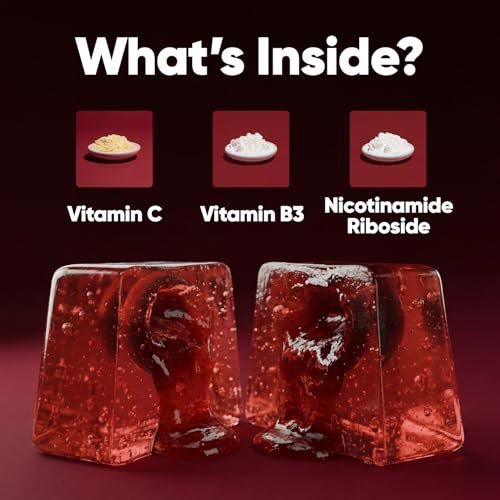 Goli World’s First Renew NAD+ 60 Gummis – Nicotinamid-Ribosid (NR) – Zelluläre Energie & Unterstützung für gesundes Altern – Vegan, Non-GMO, Gelatinefrei
