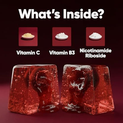 Goli World’s First Renew NAD+ 60 Gummis – Nicotinamid-Ribosid (NR) – Zelluläre Energie & Unterstützung für gesundes Altern – Vegan, Non-GMO, Gelatinefrei