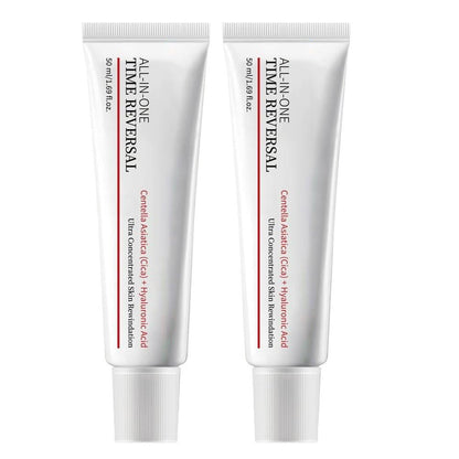 Birunwer 2er-Pack All-in-One Time Reverse Cream mit Centella Asiatica (Cica) – Tiefenfeuchtigkeit, Pflege, Straffung & Faltenreduktion mit Kollagen & Hyaluronsäure