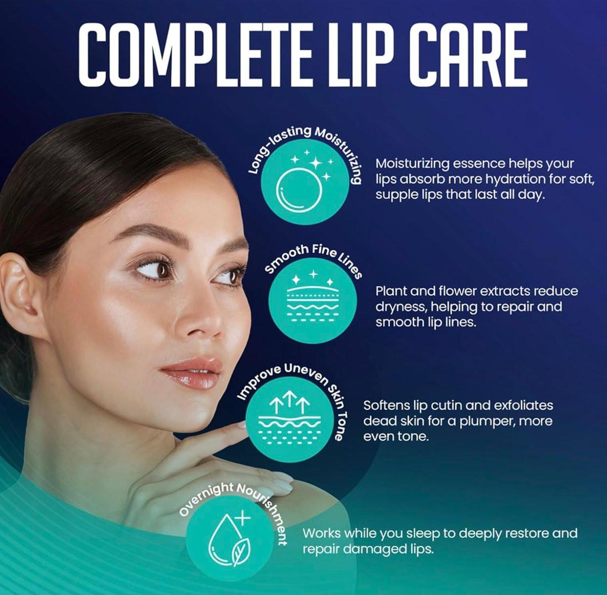 LipLocked 30er-Pack Kollagen-Lippenmasken – Pflegende Lippenmasken mit Aloe Vera, CoQ10, Vitamin B5, B7 & E – Anti-Falten & Anti-Aging Behandlung für weiche, glatte Lippen im Schlaf