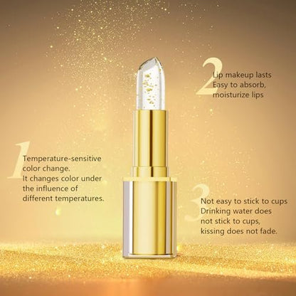 zardlect 2er-Pack True Tone pH-einstellender Lipgloss, transferfest, farbwechselnd, lang anhaltend feuchtigkeitsspendend, pflegend