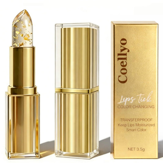 Coellyo Color Changing Lipstick – Transferfester pH-Lippenstift für reife Frauen, lang anhaltend feuchtigkeitsspendend (1 Stück)