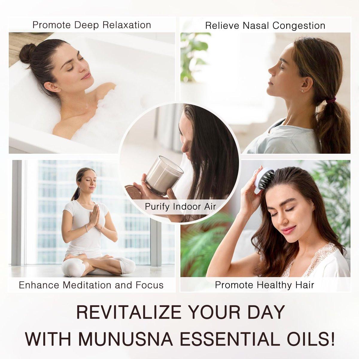 MUNUSNA Zedernholz Ätherisches Öl 100 ml – 100% reines natürliches Zedernholzöl, Premium-Klasse Aromatherapieöl für Haare, Hautpflege, Diffuser, Massage, Spray, Zuhause, DIY Kerzen- und Seifenherstellung
