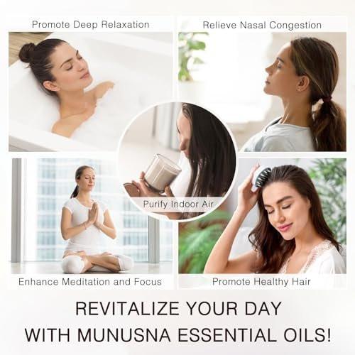 MUNUSNA Zedernholz Ätherisches Öl 100 ml – 100% reines natürliches Zedernholzöl, Premium-Klasse Aromatherapieöl für Haare, Hautpflege, Diffuser, Massage, Spray, Zuhause, DIY Kerzen- und Seifenherstellung