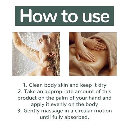Collagen Lifting Body Oil – Feuchtigkeitsspendendes Anti-Aging Körperöl mit Kollagen für Frauen und Männer, mildert Crepe-Haut und Falten, 3,8 Fl Oz