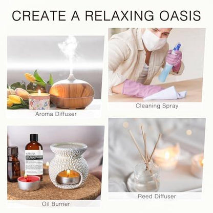 MUNUSNA Zitronen-Eukalyptus ätherisches Öl 100 ml, 100% reines Zitronen-Eukalyptusöl Aromatherapieöl für Diffuser, Hautpflege, Massage, Yoga, Zuhause, Seifen- und Kerzenherstellung