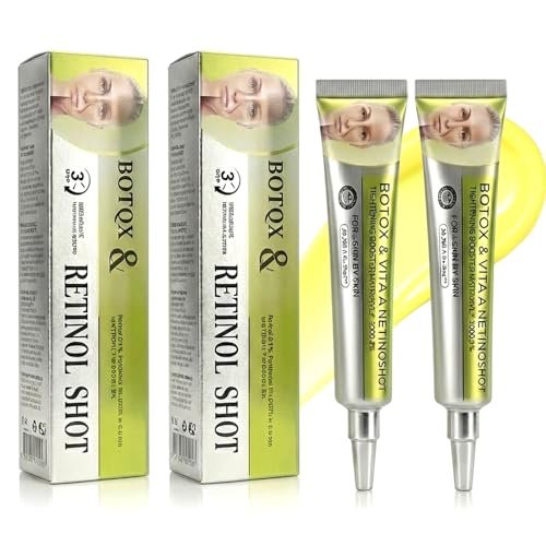 BOTO.X Retinol Shot Cream 2026 – Neue Vita-A Falten-Lift Straffende Retinal Shot Booster (2er-Pack)