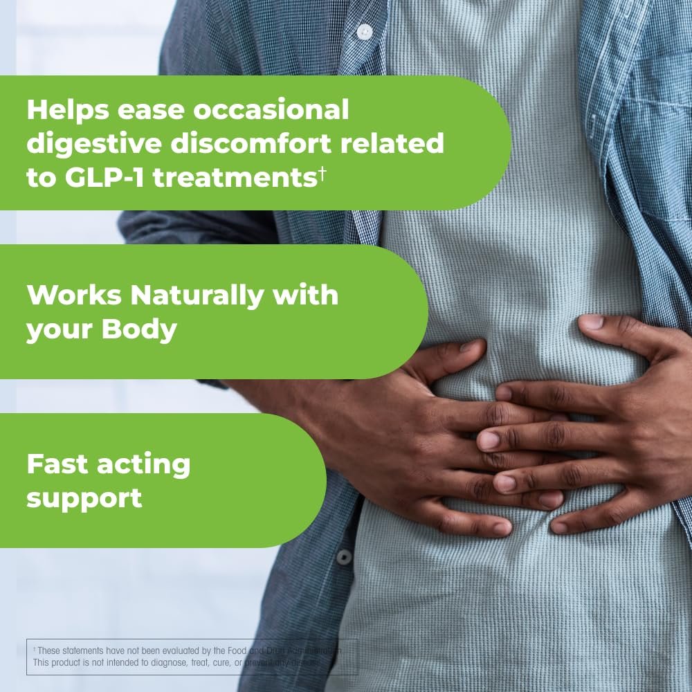 Emetrol Daily Digestive Support Kapseln – Probiotikum, Präbiotikum & Ingwer für die Darmgesundheit, gegen Blähungen, Völlegefühl und Übelkeit – #1 von Apothekern empfohlene Marke – 30 Kapseln