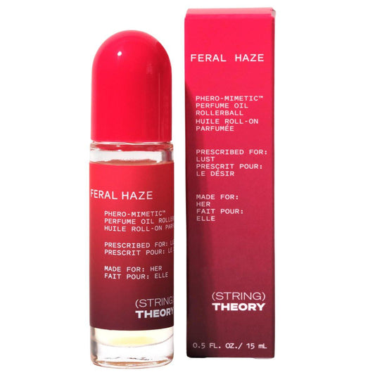 STRING THEORY Pheromon-Roll-On-Parfümöl für Frauen – Würzig & Süß: Vanille, Amber, Boozy Gourmand, Moschus – Dunkler Rum, Vanille, Cremige Tonkabohne – Lang anhaltender Duft – Pheromon-Pheromimetisches Öl