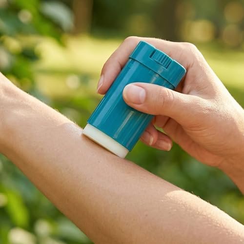 Cliganic Mückenschutz Stick für Erwachsene & Kinder – 5 Stunden natürlicher, DEET-freier Schutz, Nicht-GVO verifiziert, mit biologisch angebauten Inhaltsstoffen & ätherischen Ölen, einfacher Reise-Stick